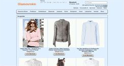 Desktop Screenshot of glamourskin.de